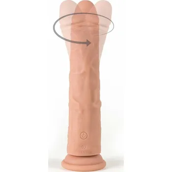Vibrátor Realistický vibrátor s dálkovým ovládáním Virgite (21 cm)