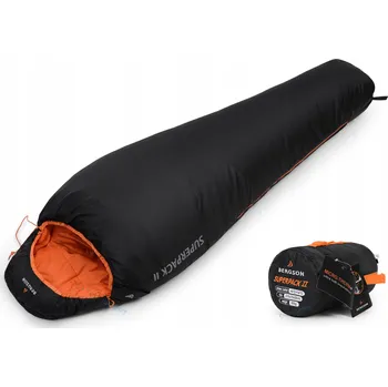 Spacák LEHKÝ A POHODLNÝ SPACÍ PYTEL BERGSON SUPERPACK II 850 g 2 st