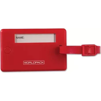 Příslušenství k zavazadlu WORLDPACK Jmenovka na zavadlo 00114 light red
