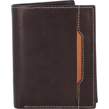 Peněženka Pánská kožená peněženka hnědá - Diviley Ronen hnědá