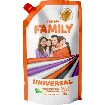 Prací gel Pro mou RODINU gel na praní Univerzální 1000g