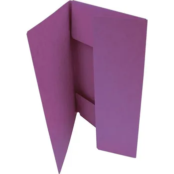 HIT OFFICE Odkládací mapa 3 klopy 253 Prešpán, 350 g Barva: fialová tmavě