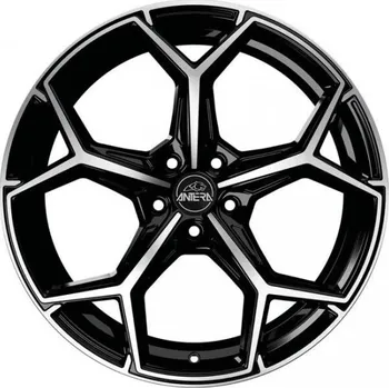Disk Hliníkový disk ANTERA A101 ČERNÁ/LEŠTĚNÁ 9.5" x 20" 5x112 ET 38