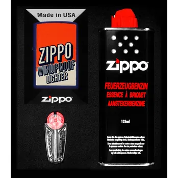 Zapalovač Kovový benzínový Zapalovač Zippo
