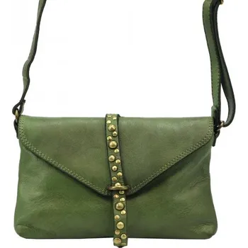 Kožená kabelka VS 013 - zelená