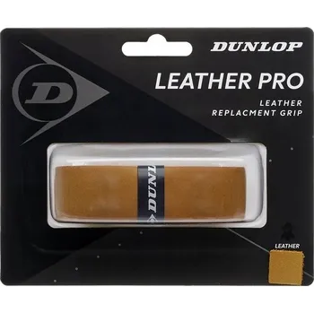 Raketový sport Kožená základní omotávka DUNLOP LEATHER PRO GRIP 1 ks