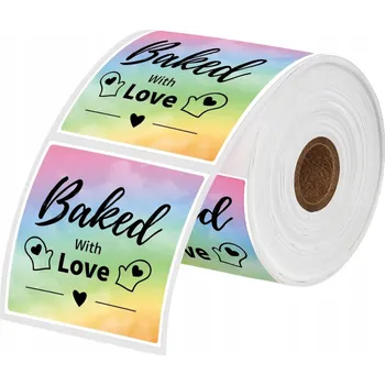 Samolepící etiketa Samolepicí štítky náhrada za Phomemo M110 M200 M220 M221 50x50 mm