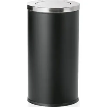 Odpadkový koš Koš na odpadky 37 cm, černý 100029750