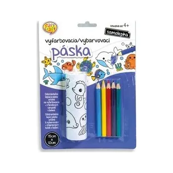 omalovánky Argus Kreativní sada Vybarvovací pásek Moře