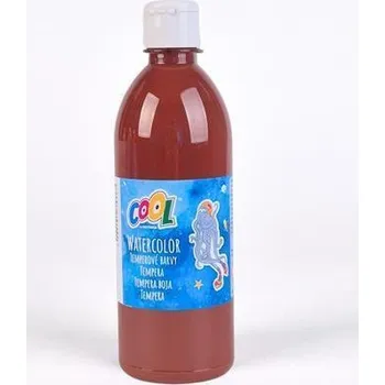 Vodová barva Temperová barva, hnědá, 500 ml, COOL BY VICTORIA