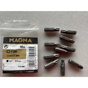Bit MAGNA Šroubovací bity CLASSICXH TORX T30 25mm 10 Ks č..kat 216 989