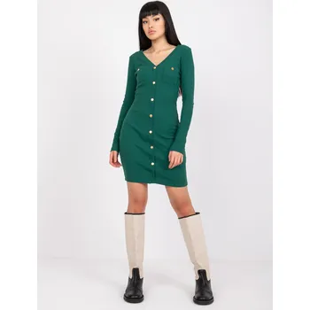 Dámská sukně Šaty RV SK 7434.13 tmavě zelená S