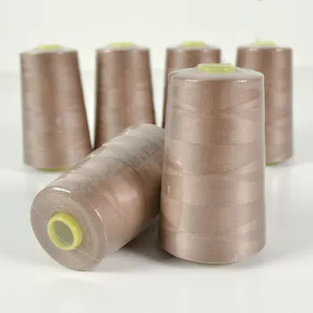 Overlock / coverlock polyesterová nit NTF 5000 barva tmavá béžová