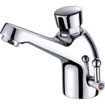 Vodovodní baterie Ventil umyvadlový stojánkový tlačný TR 05, směšovací, chrom, 2405