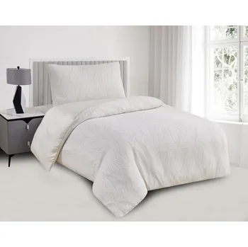 Povlečení Jahu Žakárové povlečení Hawai béžová 140x200 70x90