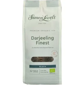 Nápoj Čaj sypaný Darjeeling finest Simon Lévelt BIO 90g - objednávky do 15:00 doručíme zítra