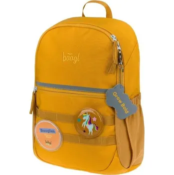 Školní batoh Dětský batoh BAAGL BUDDY UNICORN UNI Žlutá, Tmavě šedá