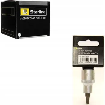Klíč STARLINE NÁSTRČNÝ KLÍČ TORX T30 1/2"