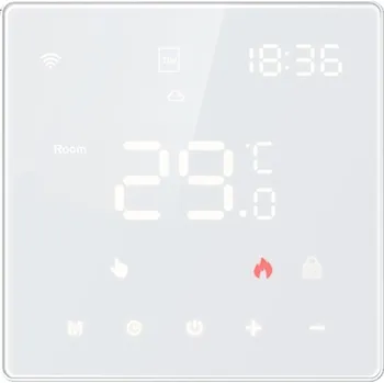 Termostat Elektrický termostat Arhatreya, chytrý WiFi, dotykový LED displej