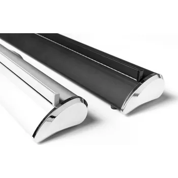 Reklamní Roll-up Premium 100x220cm, Stříbrný (RBP100)