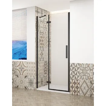 GELCO - TRINITY BLACK dveře do niky levé, 1000 čiré sklo, GT1210CL-B GT1210CL-B