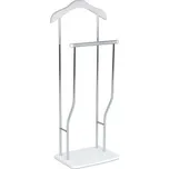 Nábytek PEGAS s.r.o. Němý sluha, kov, bílá, 84444 WT