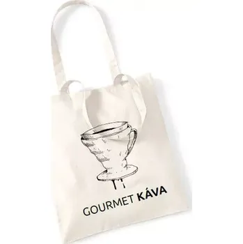 Nákupní taška GourmetKava Plátěná taška - dripper