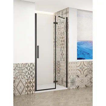 GELCO - TRINITY BLACK dveře do niky pravé, 800 čiré sklo, GT1280CR-B GT1280CR-B