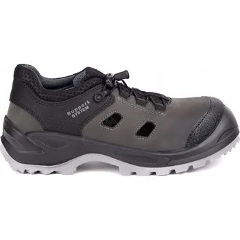 Pracovní obuv Pánské kožené pracovní sandály Techwork 1164P S1 SR šedé, velikost 41