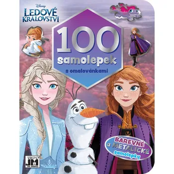 omalovánky JIRI MODELS 100 samolepek s omalovánkami Frozen (Ledové Království) | 14