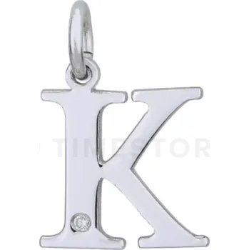 Přívěsek Stříbrný přívěsek s diamantem TS-PE-0026 - 30 dnů na vrácení zboží, Garance originality