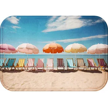 Koupelnová předložka KOUPELNOVÁ PŘEDLOŽKA 40X60 TEPLÁ PROTISKLUZOVÁ MĚKKÁ POHODLNÁ