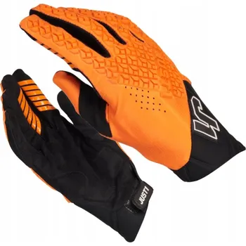 Moto rukavice JUST1 OFF-ROAD RUKAVICE J-HRD ČERNO-ORANŽOVÉ VEL. XL