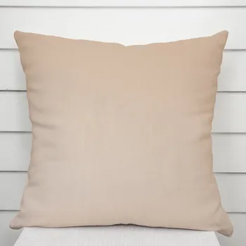 Povlak na polštářek Bavlněný saténový povlak na polštář ST-017 Béžový 50 x 60 cm