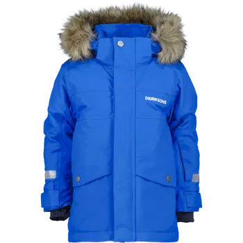 Dětská bunda Didriksons Bjarven Parka 3 - caribbean blue