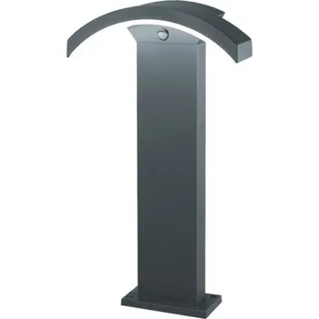 Venkovní osvětlení LED venkovní sloupkové osvětlení ECOPLANET IP54 9 W 610 lm 4000 K černé se senzorem pohybu