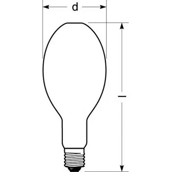 Žárovka RADIUM Halogenová výbojka E40 430 W HRI-E NSC/S/F Ra92 - Doprava zdarma