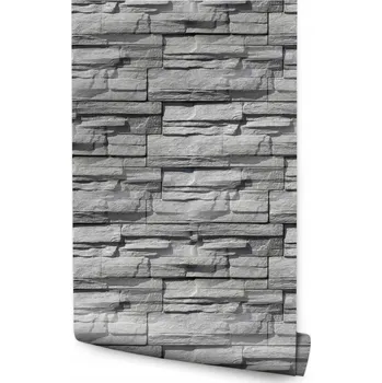 Fototapeta Tapeta Imitace Kamene Břidlice - 3D Efekt /112690079