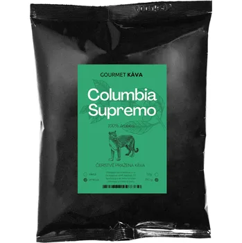 Káva GourmetKava Gourmet Káva Kolumbie Supremo, zrnková, 250 g