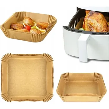 Pečicí papír Papír na pečení organizér do vzduchové fritézy AIR FRYER 20 cm/100 ks