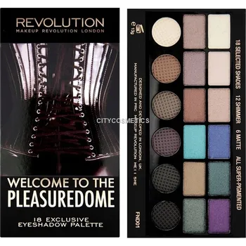 Oční stíny Paletka očních stínů Makeup Revolution Lisované matné