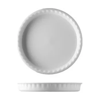 Zapékací mísa kulatá 24 cm bílá 100030393