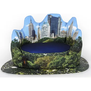 Pelíšek pro psa United Pets Seletti - Pelíšek pro psa NEW YORK s podložkou