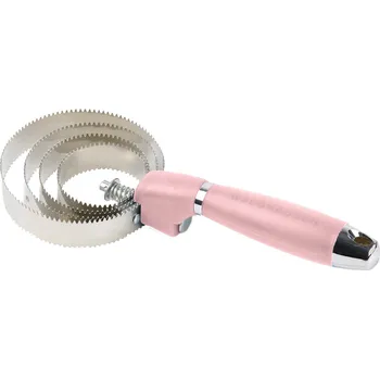 Čištění pro koně WALDHAUSEN Hřbílko kovové Waldhausen, s gelovou rukojetí, linnea pink