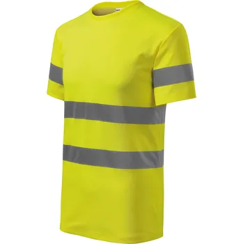 Pánské tričko MALFINI HV PROTECT 1V9 unisex reflexní tričko Barva: žlutá, Velikost: XL