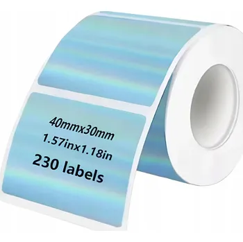 Samolepící etiketa Samolepicí štítky náhrada za Phomemo M110 M200 M220 M221 40x30