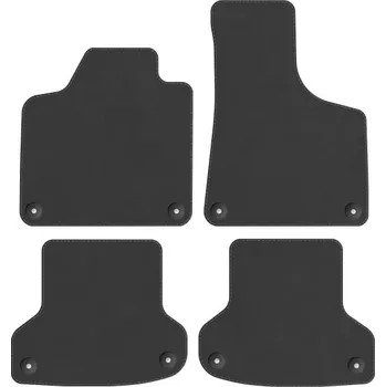 autokoberec Koberce Edecor velurové 4 ks