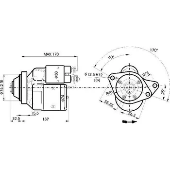 Startér Starline Startér SX 2062