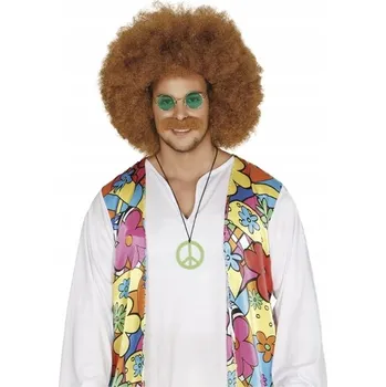 Karnevalový kostým BRÝLE LENONKY ZELENÉ HIPPIE HIPÍSÁCKÉ POWER FLOWER KARNEVALOVÝ KOSTÝM