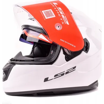 Helma na motorku Motocyklová přilba LS2 FF320 Stream Evo, velikost L, bílá